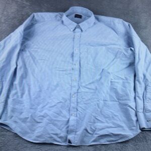 Light Blue Men's Button-Up Dress Shirt